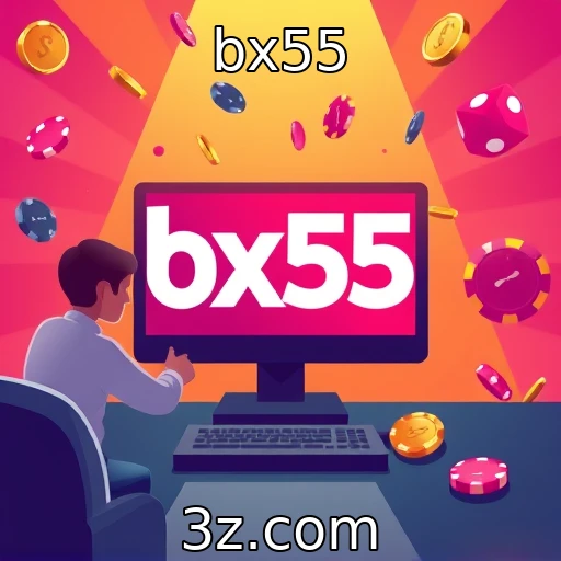 bx55 : Perspectivas de crescimento no mercado de jogos online